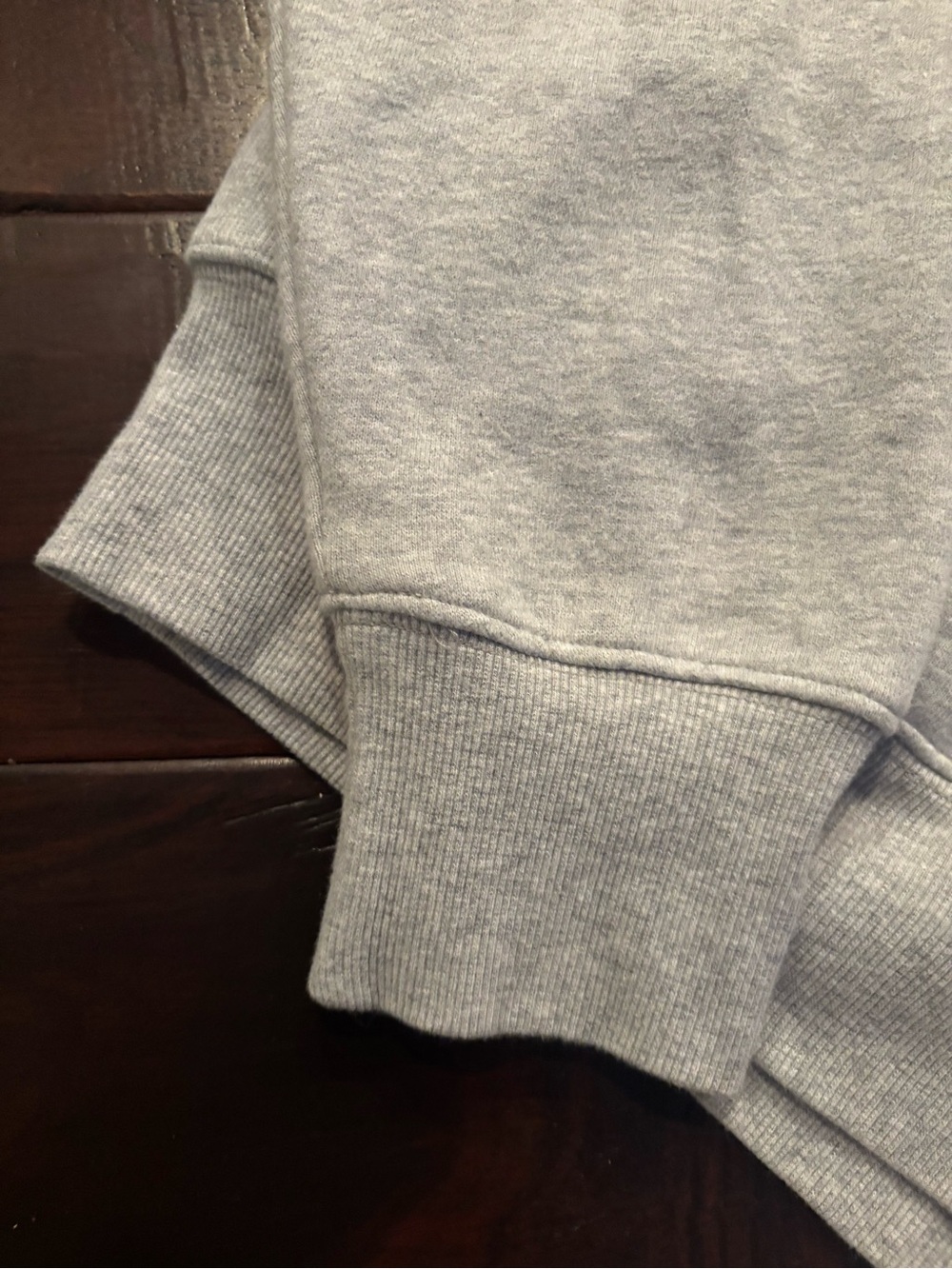 TNA Sweatfleece Cozy Fleece Boyfriend Fit Cropped Hoodie - Size Medium - Picture 6 of 9
